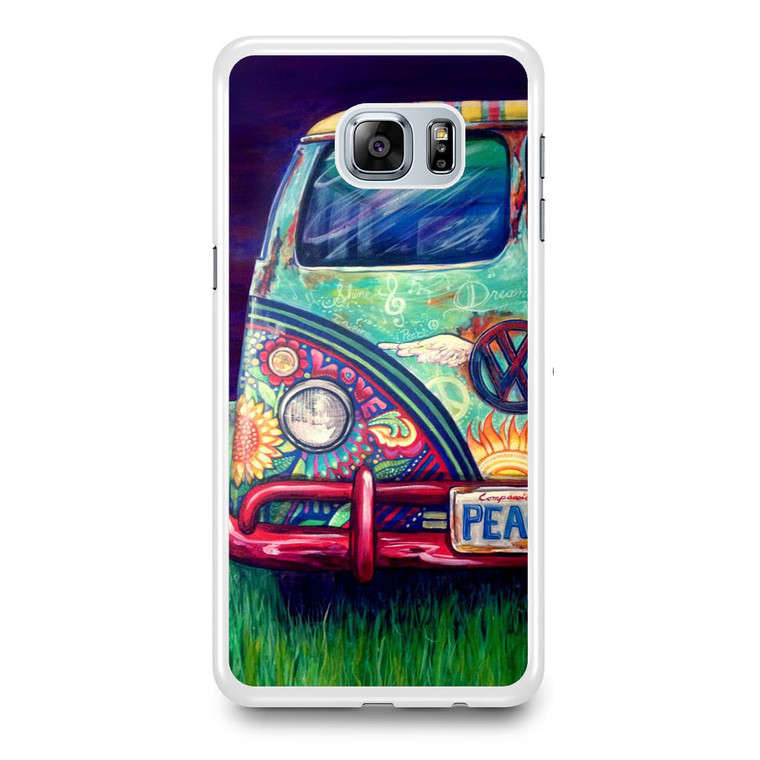 Happy Hippie VW Samsung Galaxy S6 Edge Plus Case