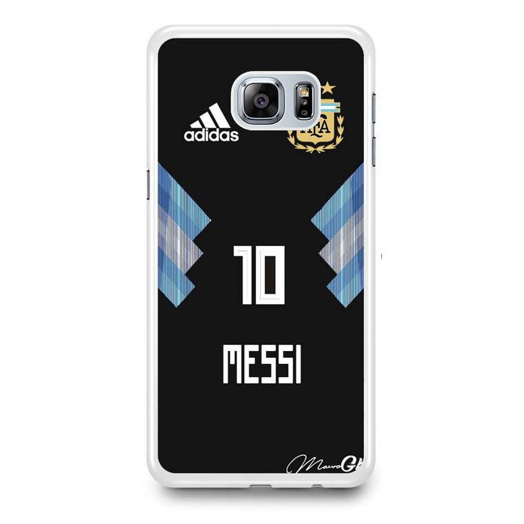 Lionel Messi Argentina Jersey Samsung Galaxy S6 Edge Plus Case