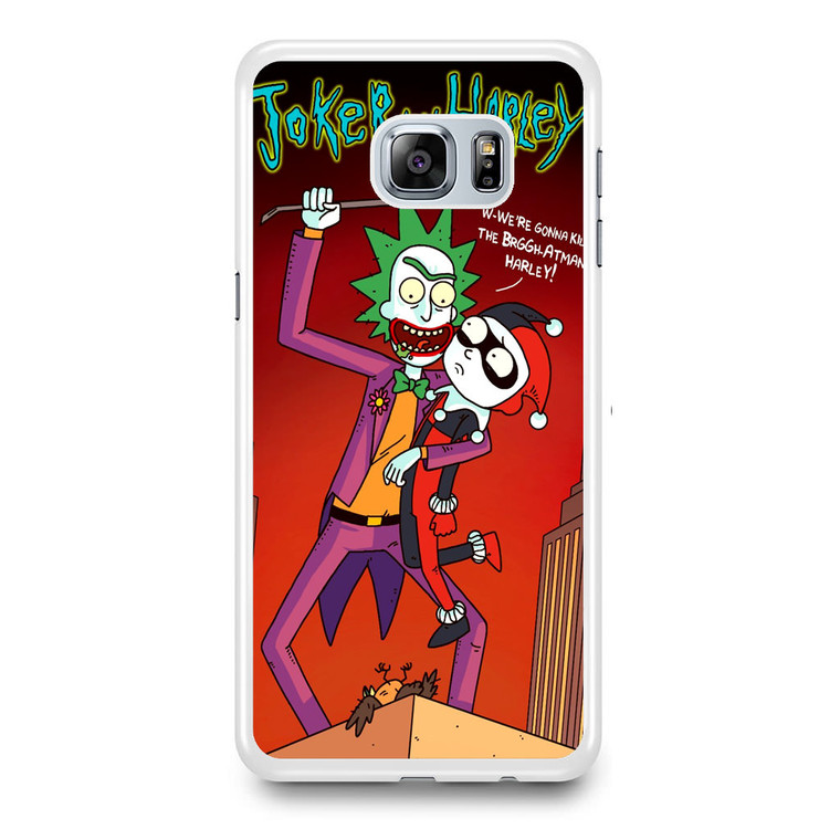 Rick And Morty Joker and Harley Samsung Galaxy S6 Edge Plus Case