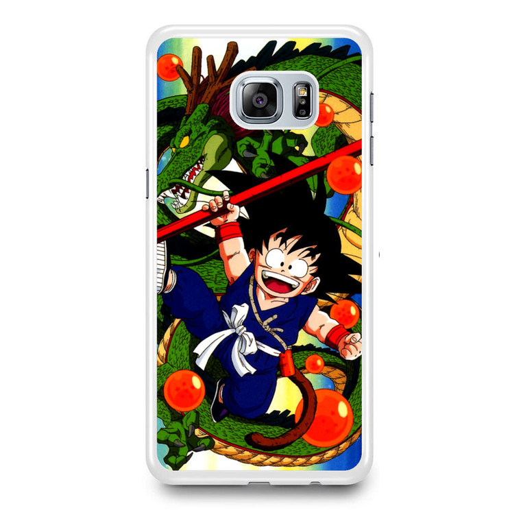 Shenlong and Goku Dragon Ball Z Samsung Galaxy S6 Edge Plus Case