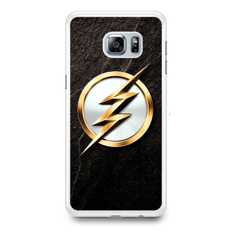 The Flash Gold Logo Samsung Galaxy S6 Edge Plus Case