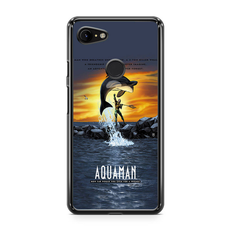 Aquaman Poster Google Pixel 3 XL Case