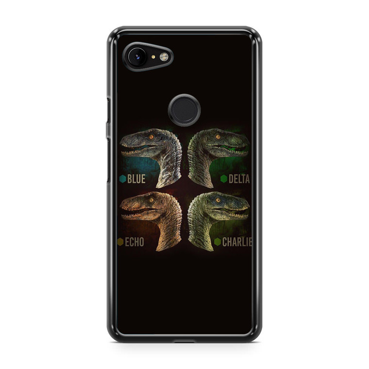 Jurrasic World Raptor Squad Google Pixel 3 XL Case