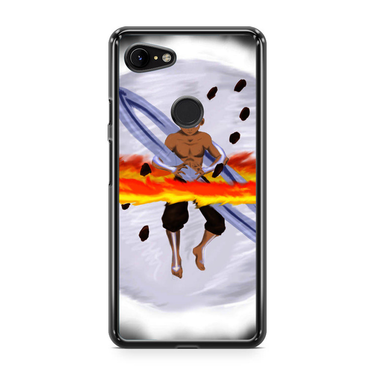 Avatar The Last Airbender Angry Aang Google Pixel 3 XL Case