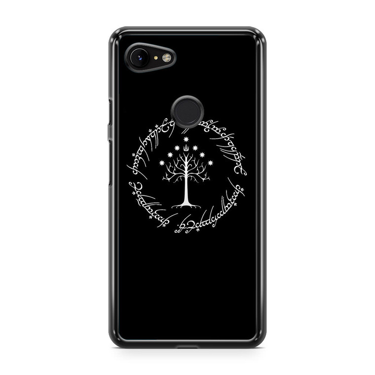 White Tree Lord of The Ring Quotes Google Pixel 3 XL Case