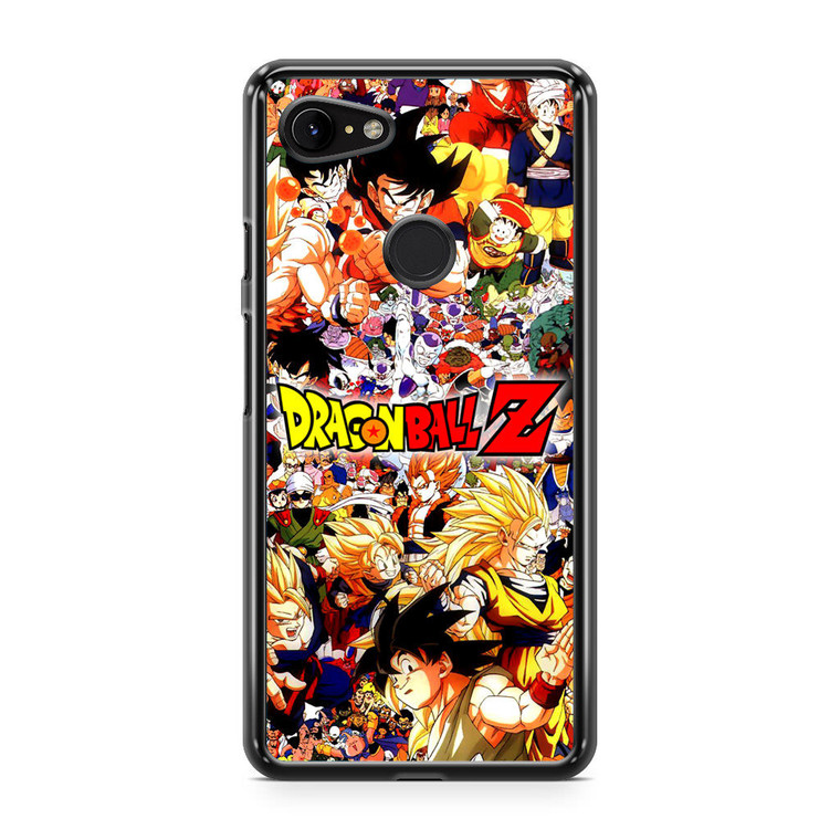 Dragon Ball Z All Characters Google Pixel 3 XL Case