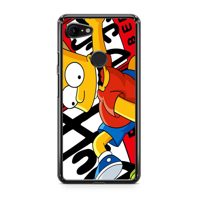 Simpsons Bart Google Pixel 3 XL Case