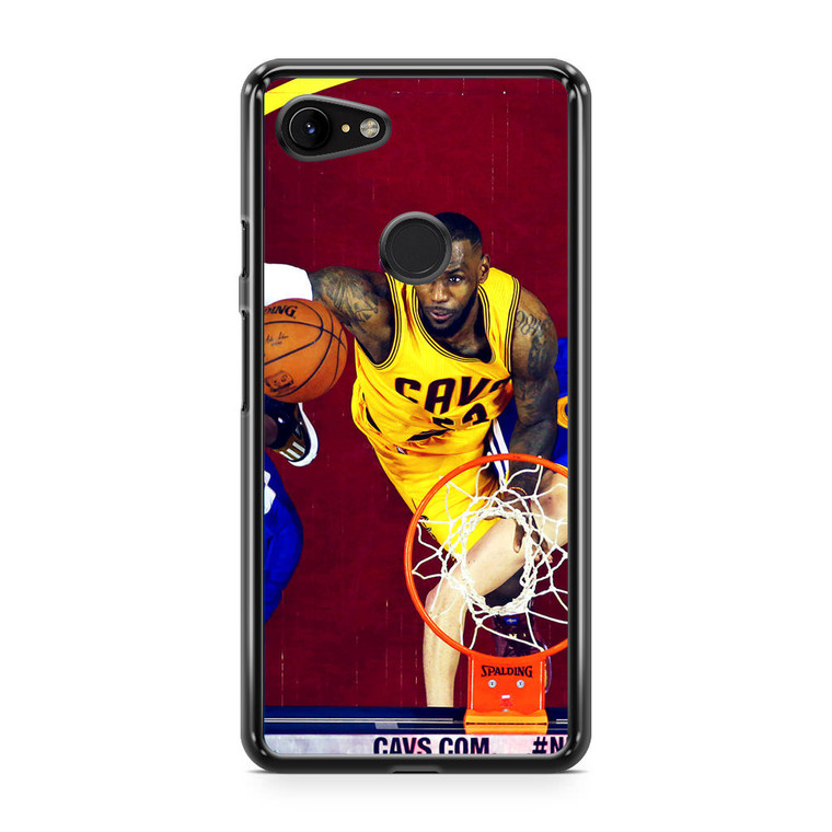 Lebron James Nba Basketball Rebound Google Pixel 3 XL Case