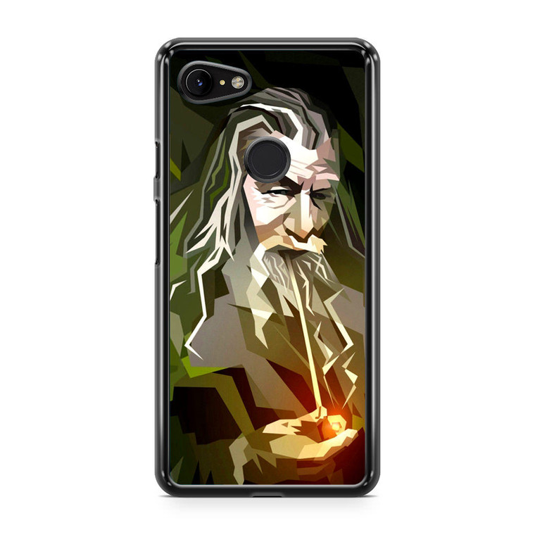 Lord of The Ring Gandalf Art Google Pixel 3 XL Case