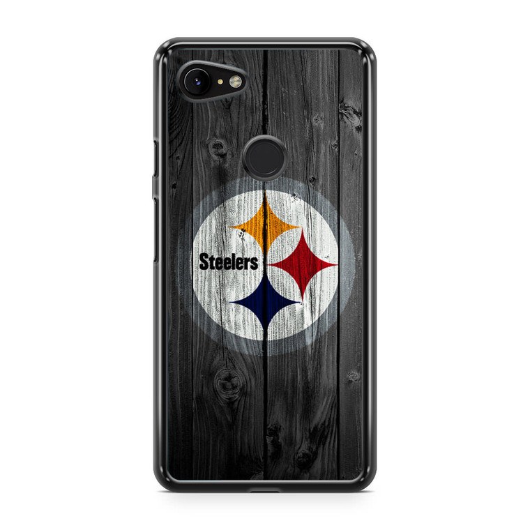 Pittsburgh Steelers Wood Google Pixel 3 XL Case