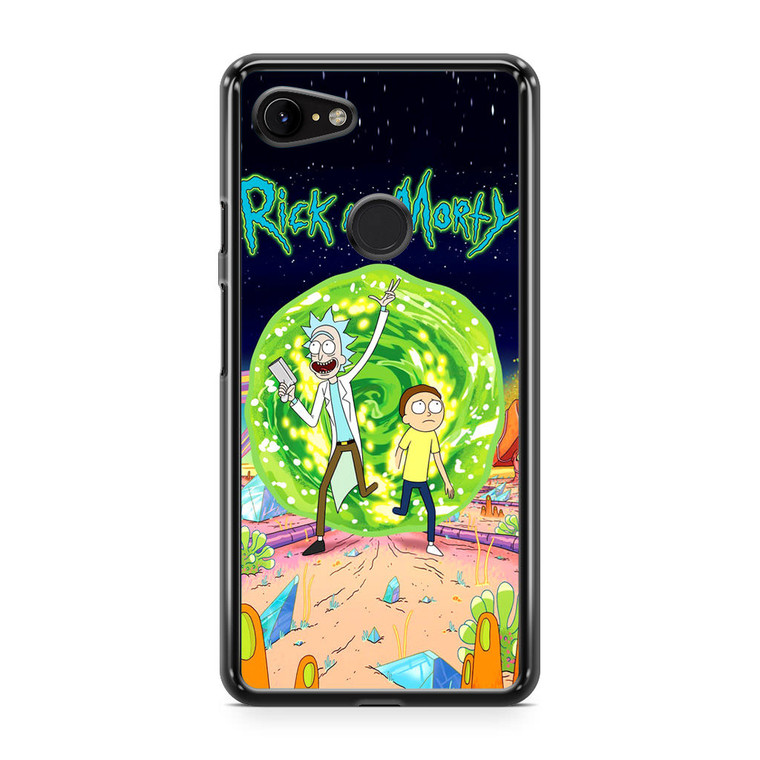 Rick and Morty Poster Google Pixel 3 XL Case