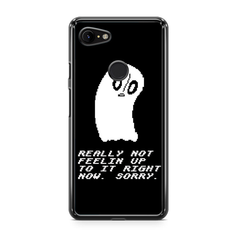 Undertale Quotes Google Pixel 3 XL Case