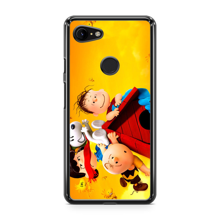 The Peanuts Movie Charlie Brown Snoppy Google Pixel 3 XL Case