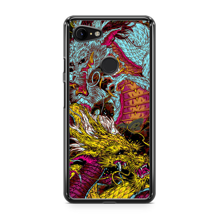 Double Dragon Google Pixel 3 XL Case