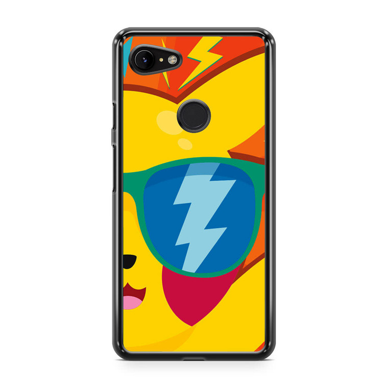 Electric Pikachu Google Pixel 3 XL Case