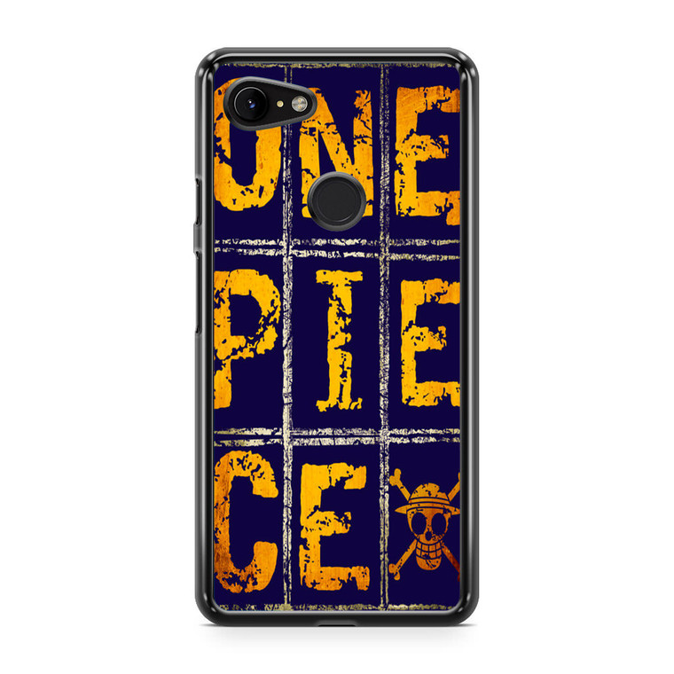 One Piece Word Google Pixel 3 XL Case