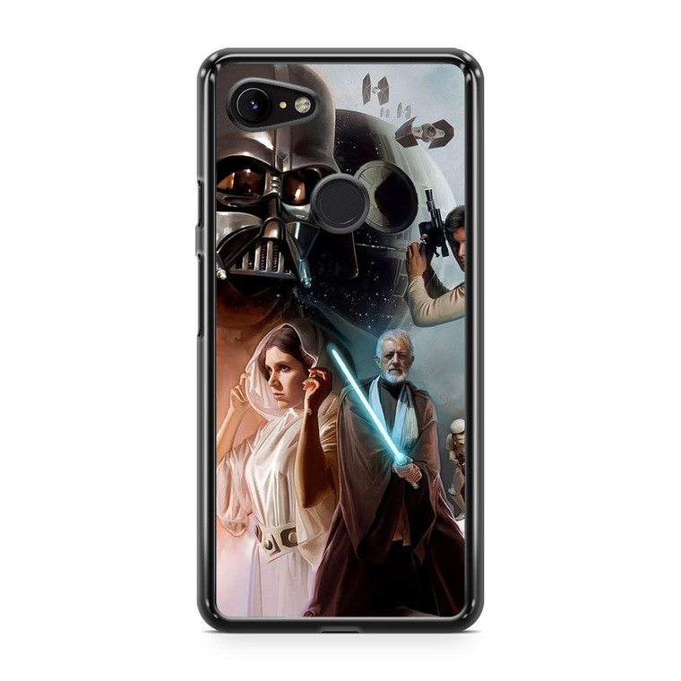 Star Wars Scifi Artwork Google Pixel 3 XL Case