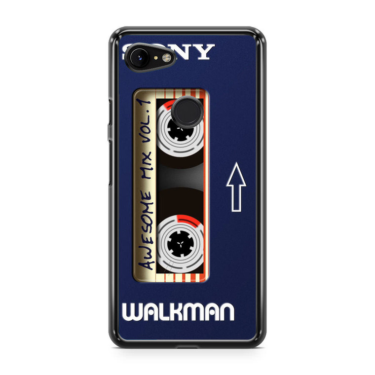 Awesome Mix Vol 1 Walkman Google Pixel 3 XL Case