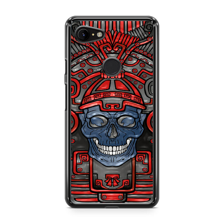 Aztec Skull Google Pixel 3 XL Case