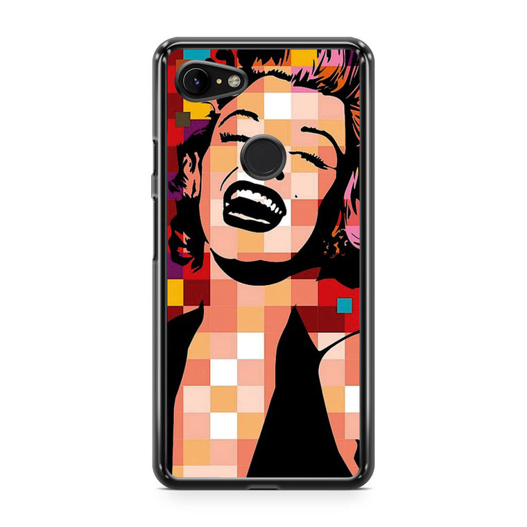 Marilyn Monroe Pixel Art Google Pixel 3 XL Case