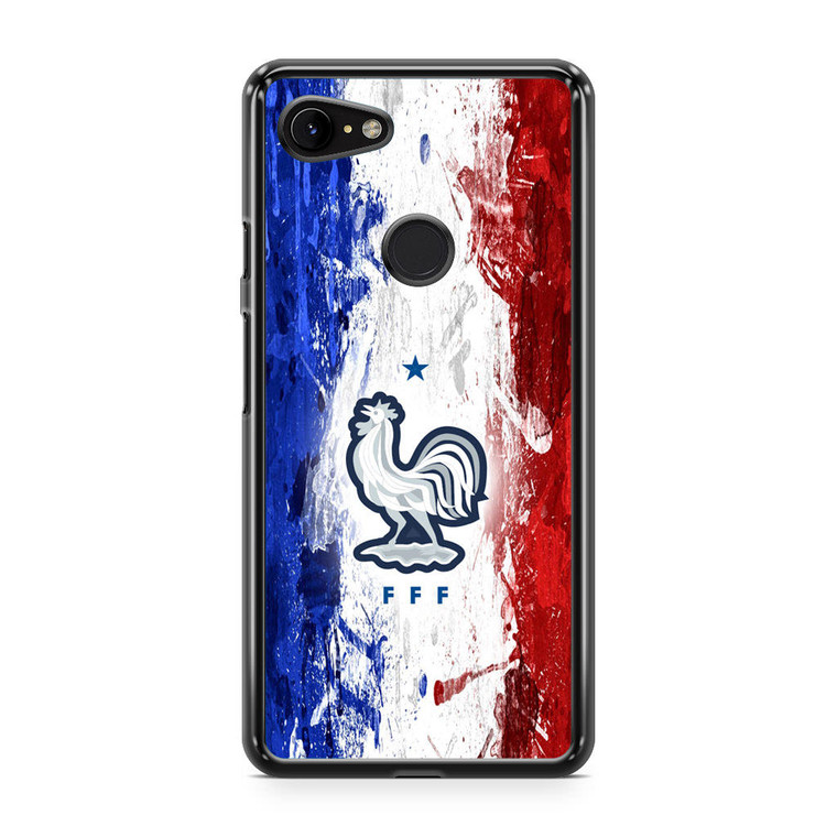 France Squad Logo Fifa Worldcup 2018 Google Pixel 3 XL Case