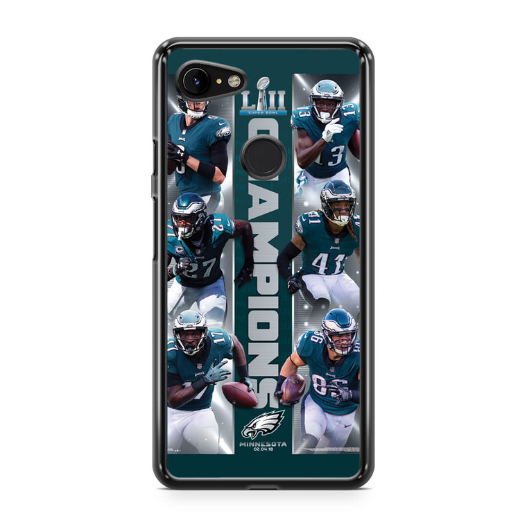 Philadelphia Eagles Super Bowl Google Pixel 3 XL Case