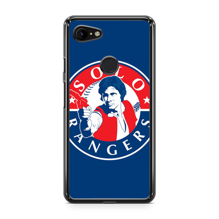 Solo Texas Rangers Google Pixel 3 XL Case