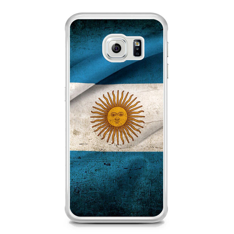 Argentina National Flag Samsung Galaxy S6 Edge Case