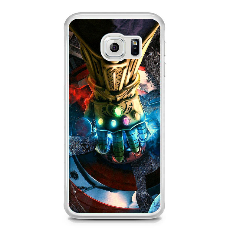 Avengers Thanos Infinity Stones Samsung Galaxy S6 Edge Case