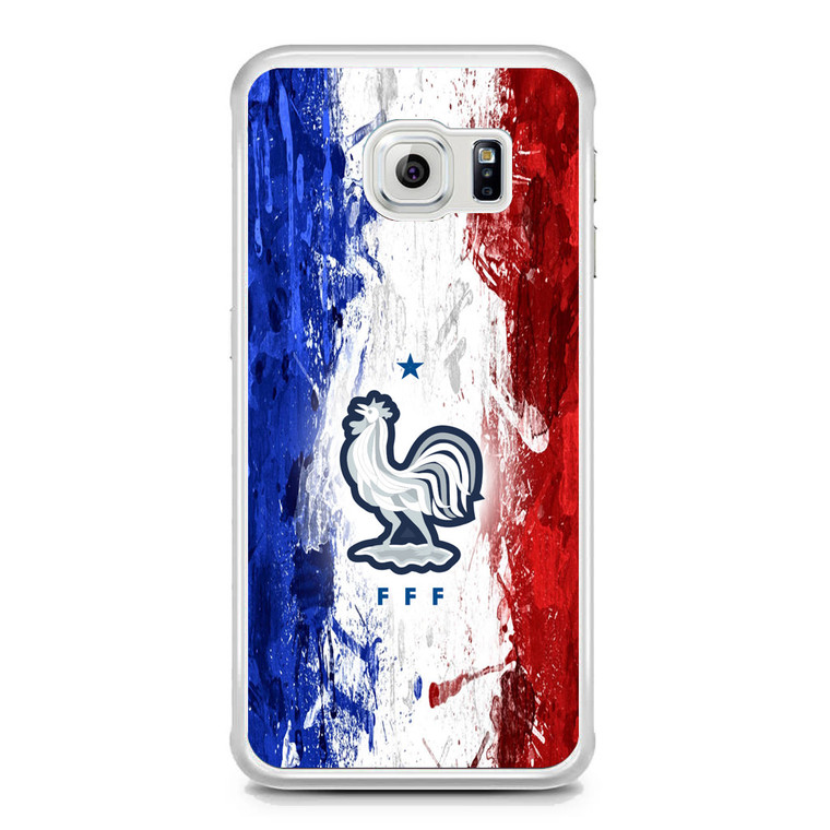 France Squad Logo Fifa Worldcup 2018 Samsung Galaxy S6 Edge Case