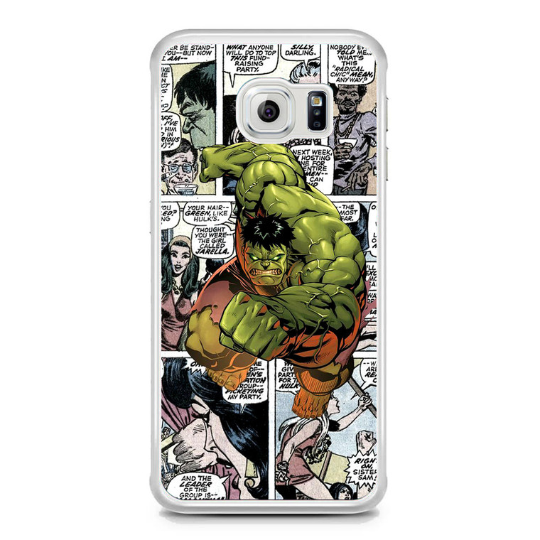 Hulk Comic Samsung Galaxy S6 Edge Case
