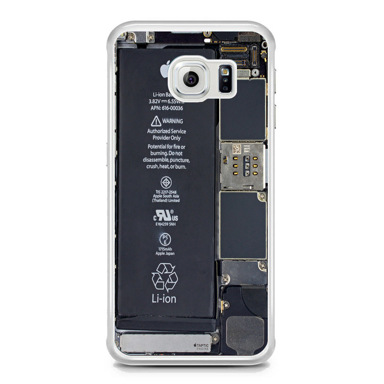 iPhone Fake Internals Engine Samsung Galaxy S6 Edge Case