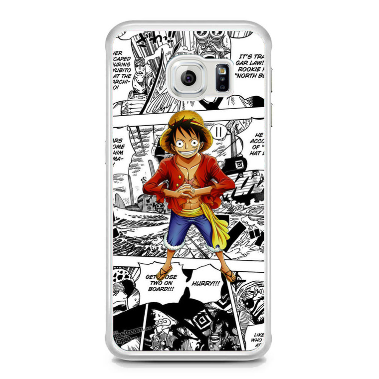 One Piece Comics Samsung Galaxy S6 Edge Case