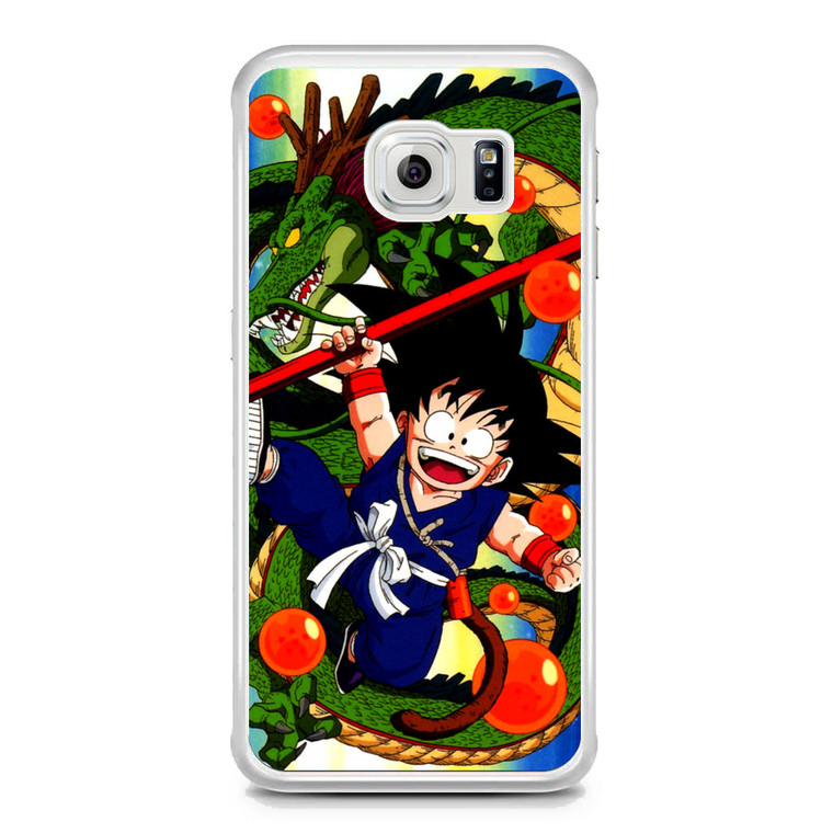 Shenlong and Goku Dragon Ball Z Samsung Galaxy S6 Edge Case