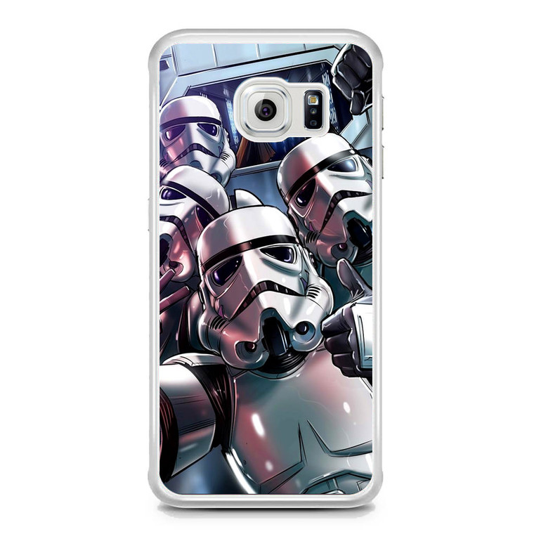 Star Wars Stormtrooper Selfie Samsung Galaxy S6 Edge Case