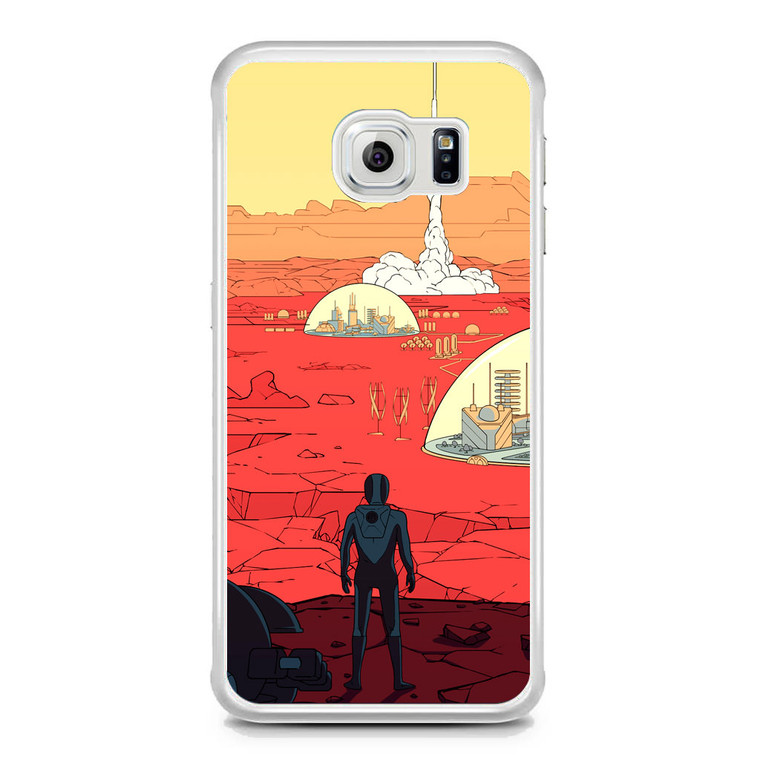 Surviving Mars Game Samsung Galaxy S6 Edge Case