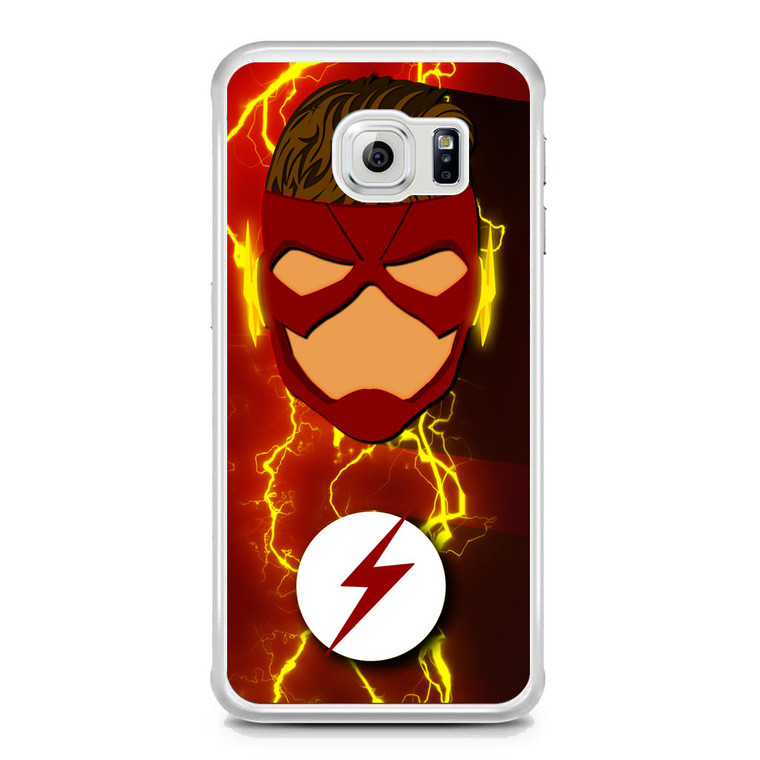 Wally West Refined Costume Artwork Samsung Galaxy S6 Edge Case