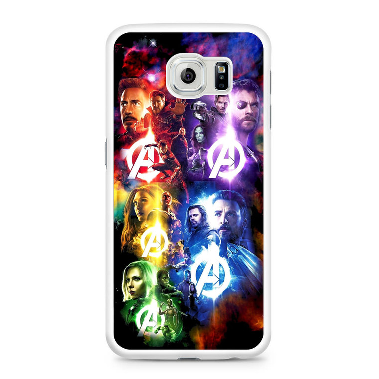 Avengers Infinity War Heroes Samsung Galaxy S6 Case