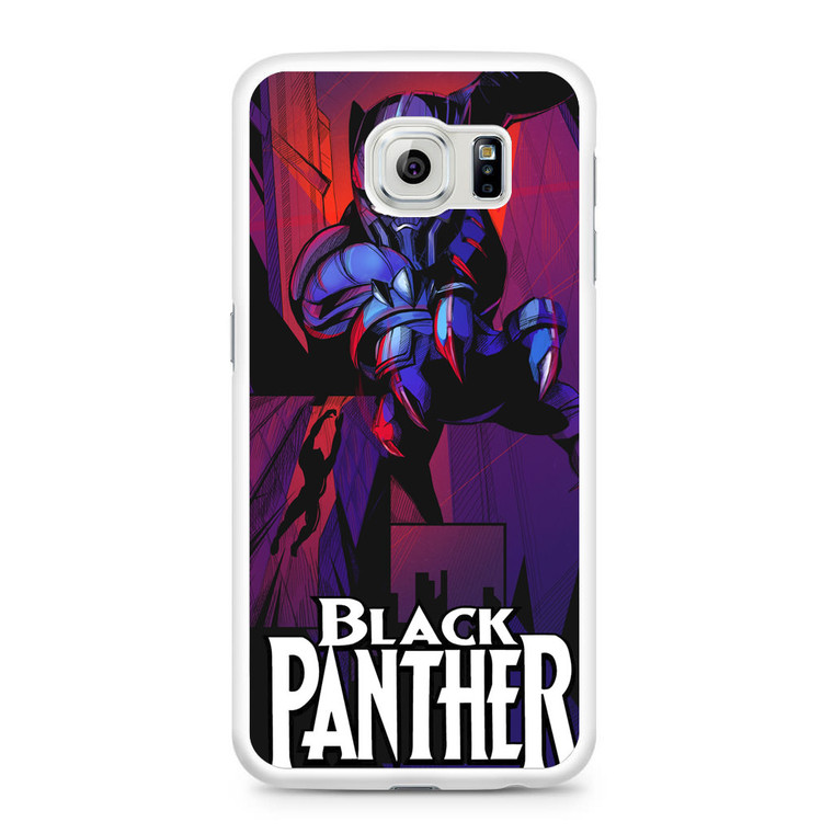 Black Panther Movie Artwork Samsung Galaxy S6 Case