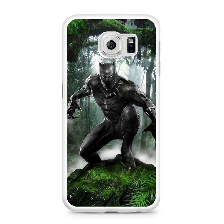 Black Panther Ready To Fight Samsung Galaxy S6 Case