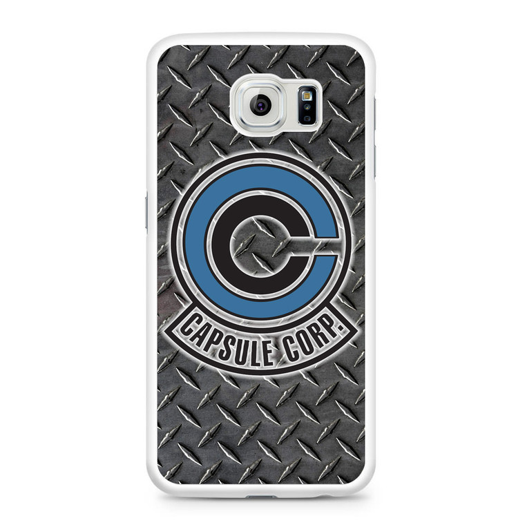 Capsule Corp Metal Logo Dragon Ball Z Samsung Galaxy S6 Case