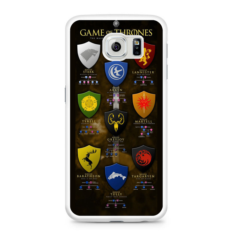 Game Of Thrones House Samsung Galaxy S6 Case