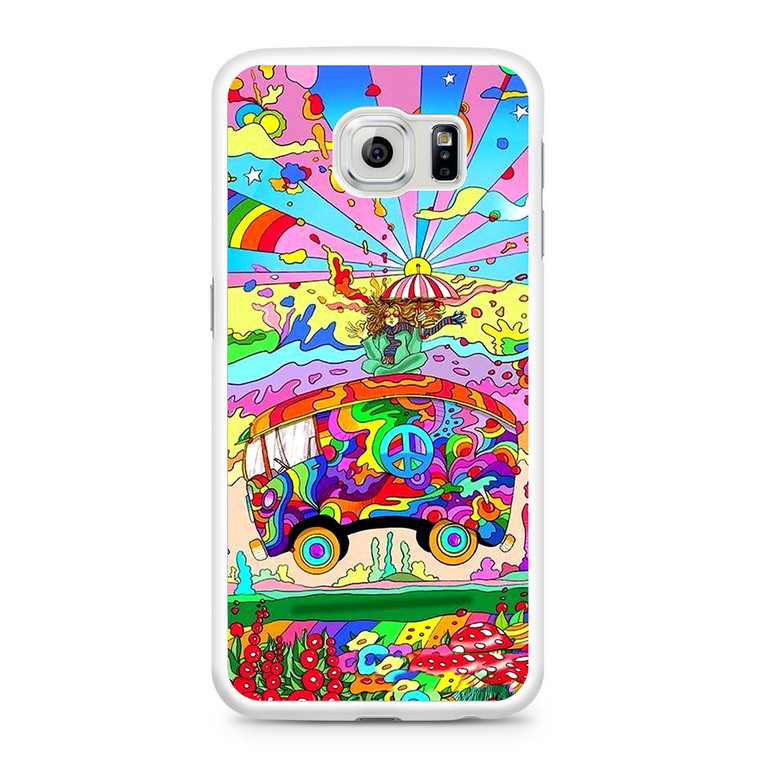Hippie Magic Bus Samsung Galaxy S6 Case