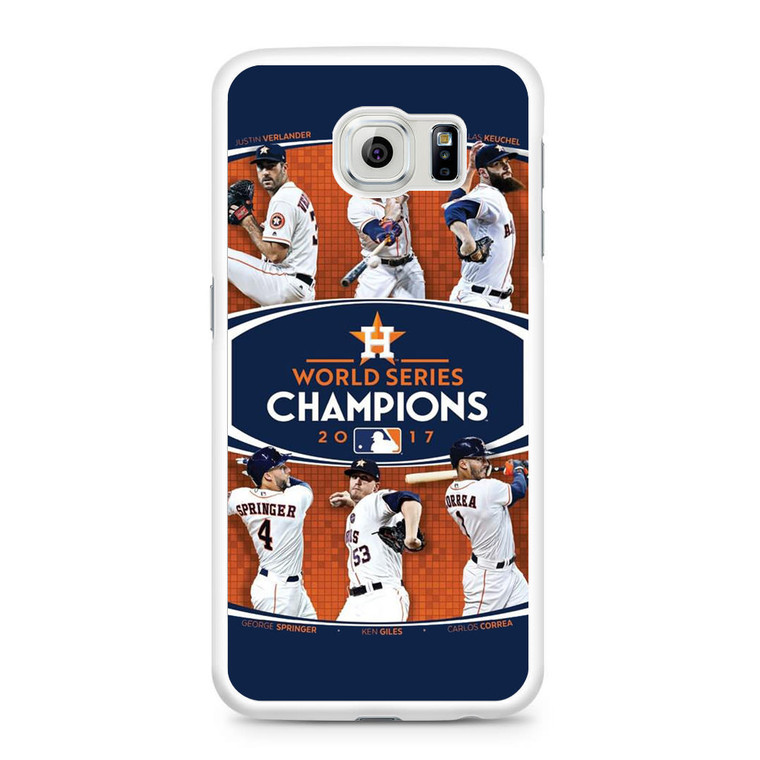 Houston Astros 2017 World Series Champions Samsung Galaxy S6 Case