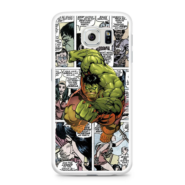 Hulk Comic Samsung Galaxy S6 Case