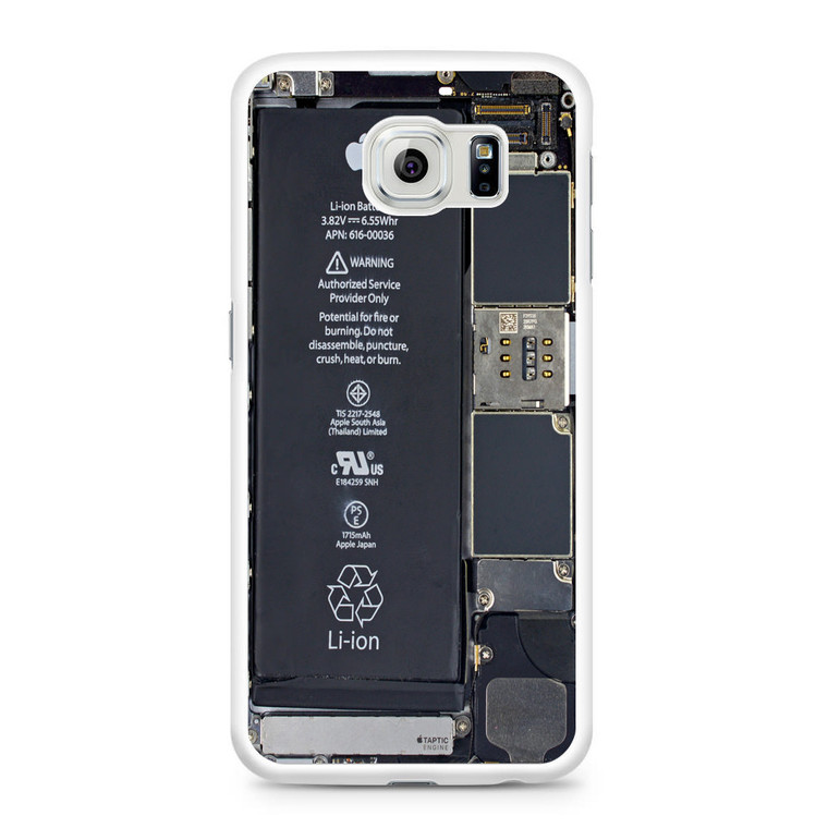 iPhone Fake Internals Engine Samsung Galaxy S6 Case