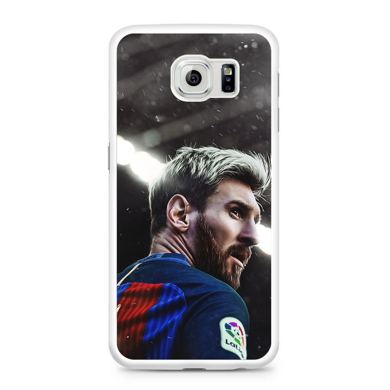 Lionel Messi Poster Samsung Galaxy S6 Case