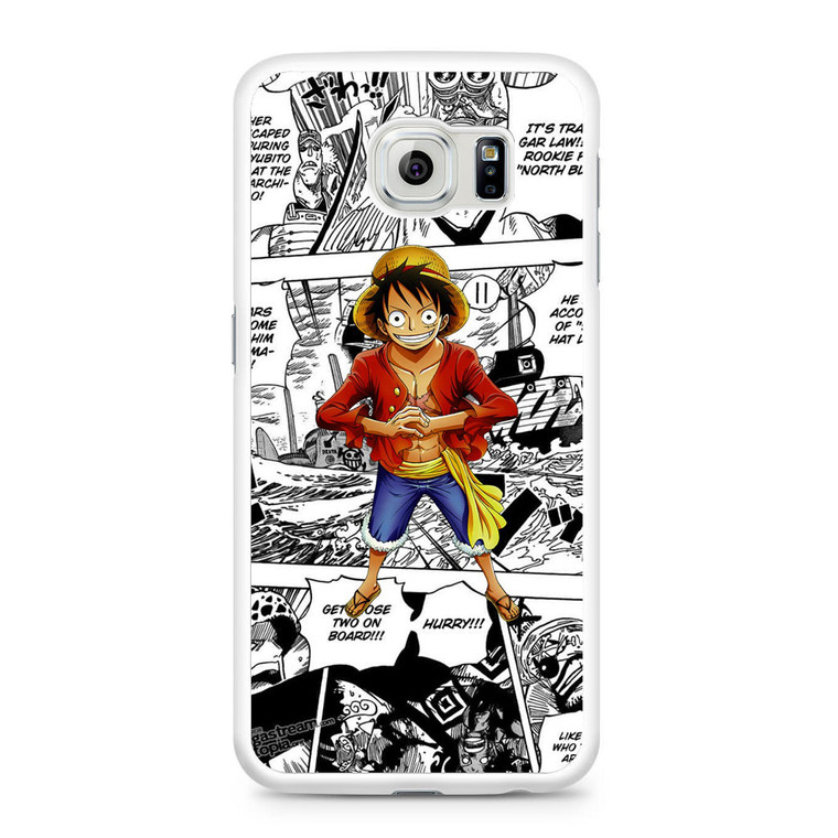 One Piece Comics Samsung Galaxy S6 Case