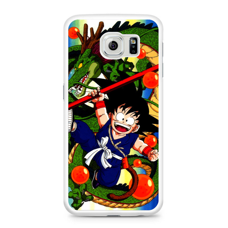 Shenlong and Goku Dragon Ball Z Samsung Galaxy S6 Case