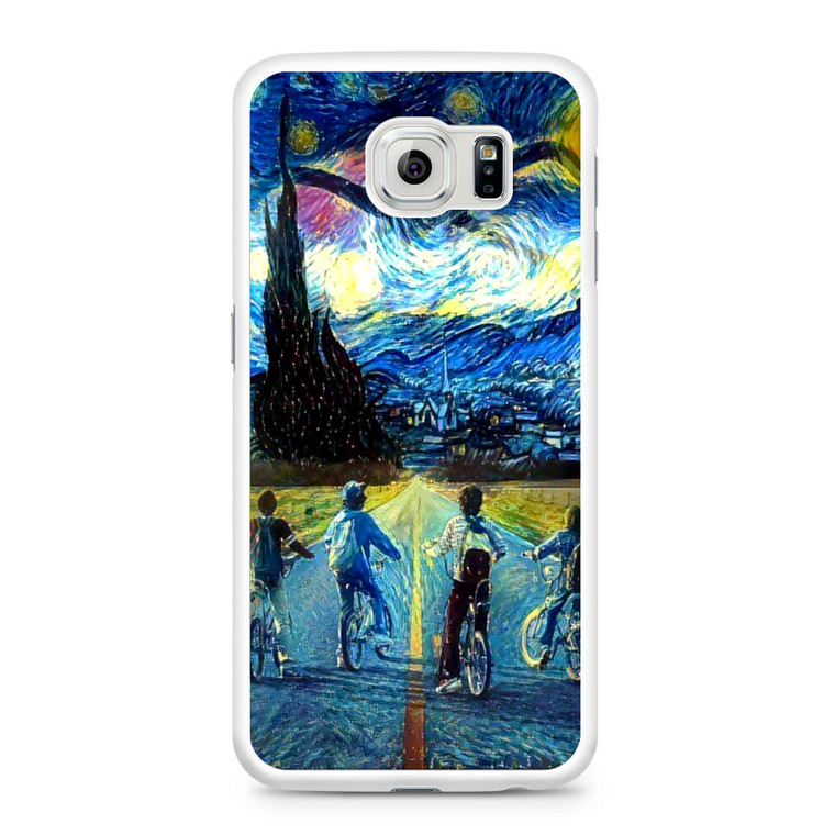 Stranger Things Starry Night Samsung Galaxy S6 Case